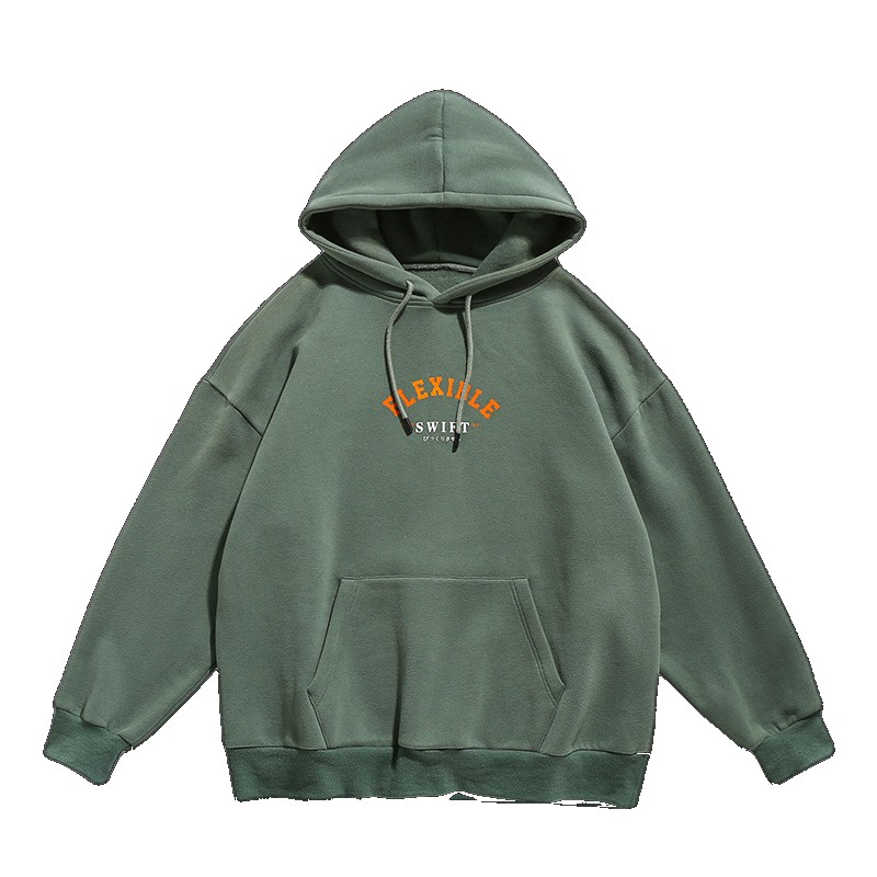 [EGIFTON-LIVE-3270] Hanlu Japanese men's trendy brand hooded sweater 2023 autumn new loose American couple hoodie coat q q