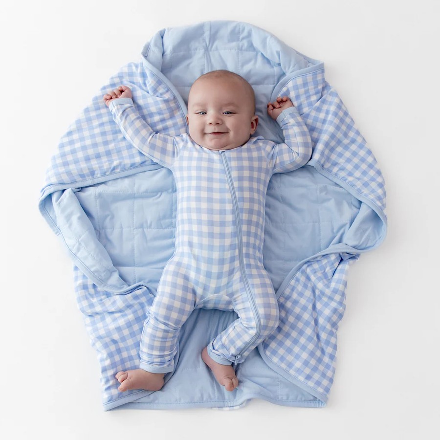 [EXT-FAS-BABY-BLANKET-KYTE-001] Kyte Baby Gingham Breeze Baby Blanket
