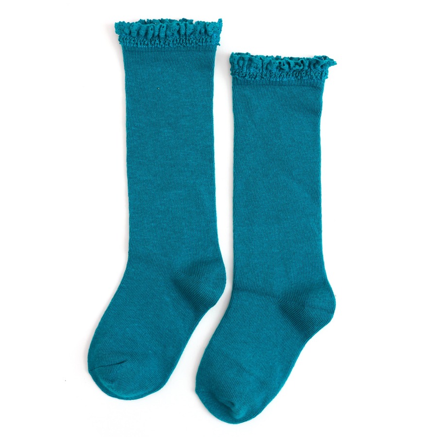 [EXT-FAS-KIDS-SOCK-LSC-001] Little Stocking Co. Lace Top Knee High Socks