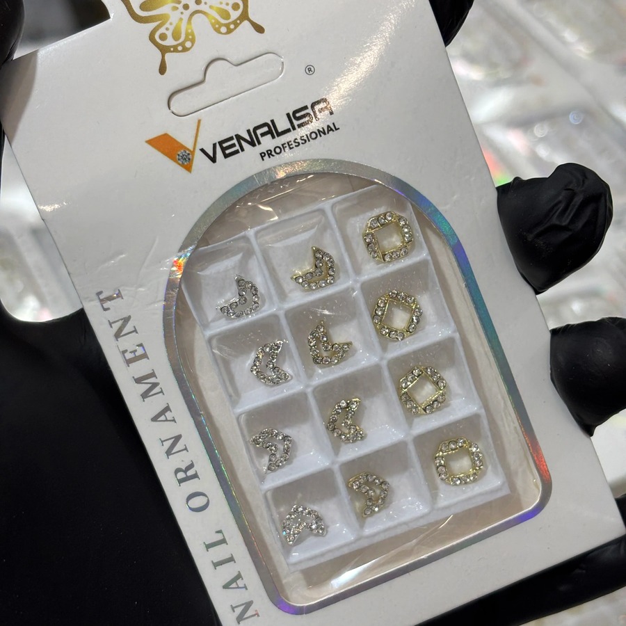 [EXT-NAIL-RHINESTONE-SEVYN-001] Sevyn Nail Rhinestone Decoration Kit