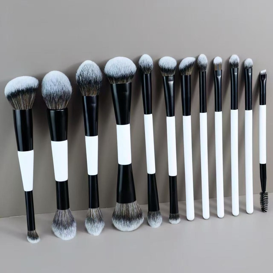 [EXT-NEWIN-BRUSH-MECO-001] Meco 12-Piece Dual-Ended Pro Makeup Brush Set