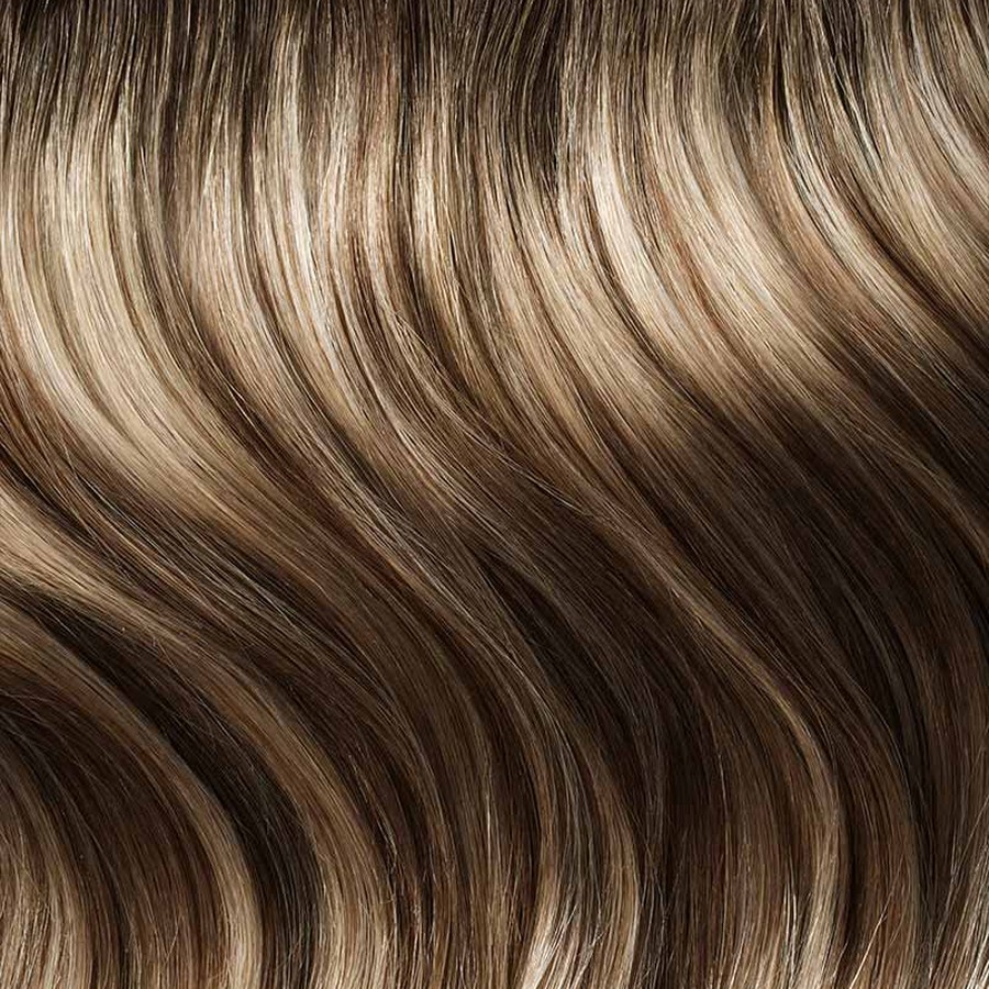 [EXT-WIG-HUMANEXT-LUXY-001] Luxy Seamless Dimensional Bronde Clip-In Extensions